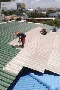 ทาสีหลังคา